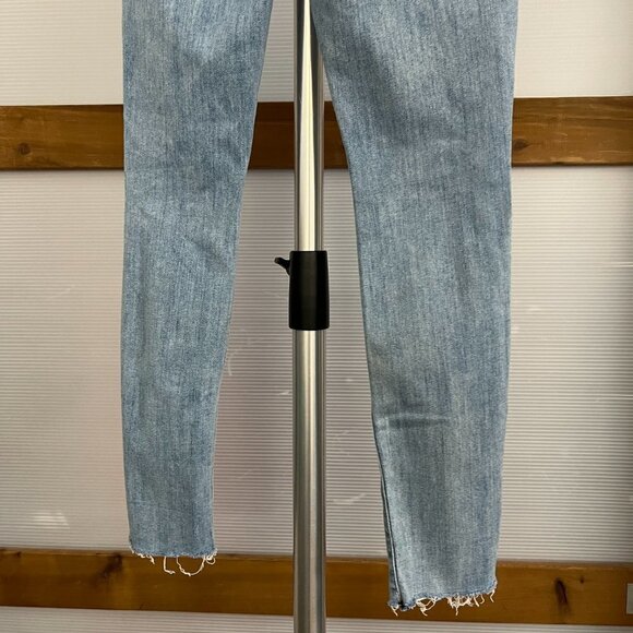 Mother The Stunner Ankle Fray Tinge Wash Denim Jean‎ Sz 25 - Picture 11 of 13